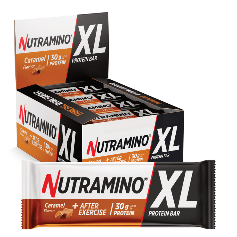 Nutramino XL Protein Bar - Caramel (16x82g)